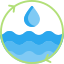 recycling water graphic